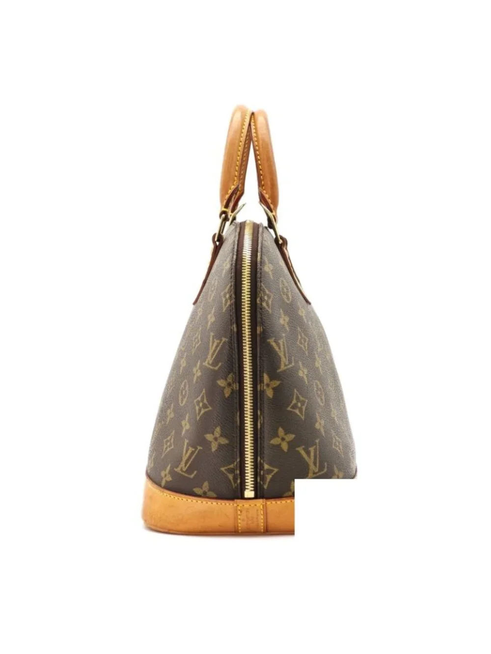 Louis Vuitton Alma Monogram Canvas Handbag